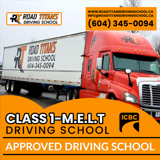 Class 1 Truck Driving Lessons - Trainer - Instructor - School ✓ MELT Approved Training Surrey