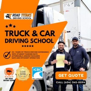 Best Class 1 Truck Driving Lessons – Trainer – Instructor – School